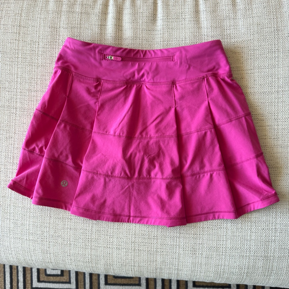 Lululemon pace rival skirt Tall Sonic Pink Size 2Tall
